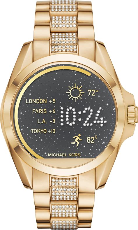 michael kors access bradshaw watch review|Michael Kors bradshaw gold watch.